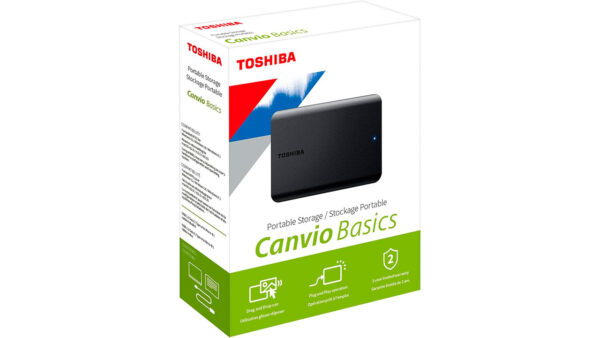 Toshiba Canvio BASICS 2.5 4TB Negro - Imagen 4