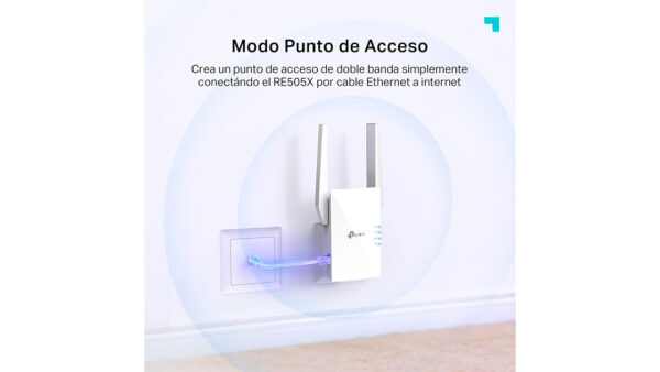 Extensor de Red - Repetidor Wi-Fi AX1500 - Imagen 2