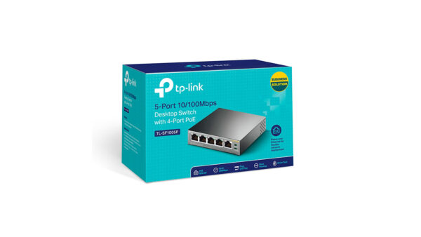 Switch de Sobremesa con 5 Puertos a 10/100 Mbps PoE - Imagen 4